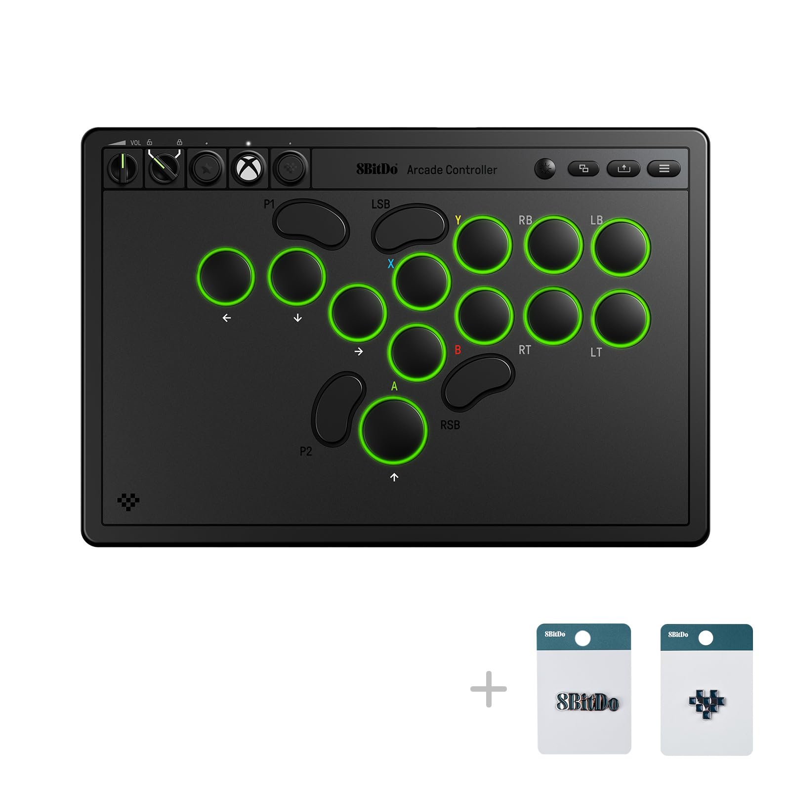Amazon.com: 8BitDo All-Button Arcade Controller for Xbox Series X